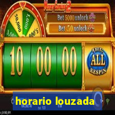 horario louzada